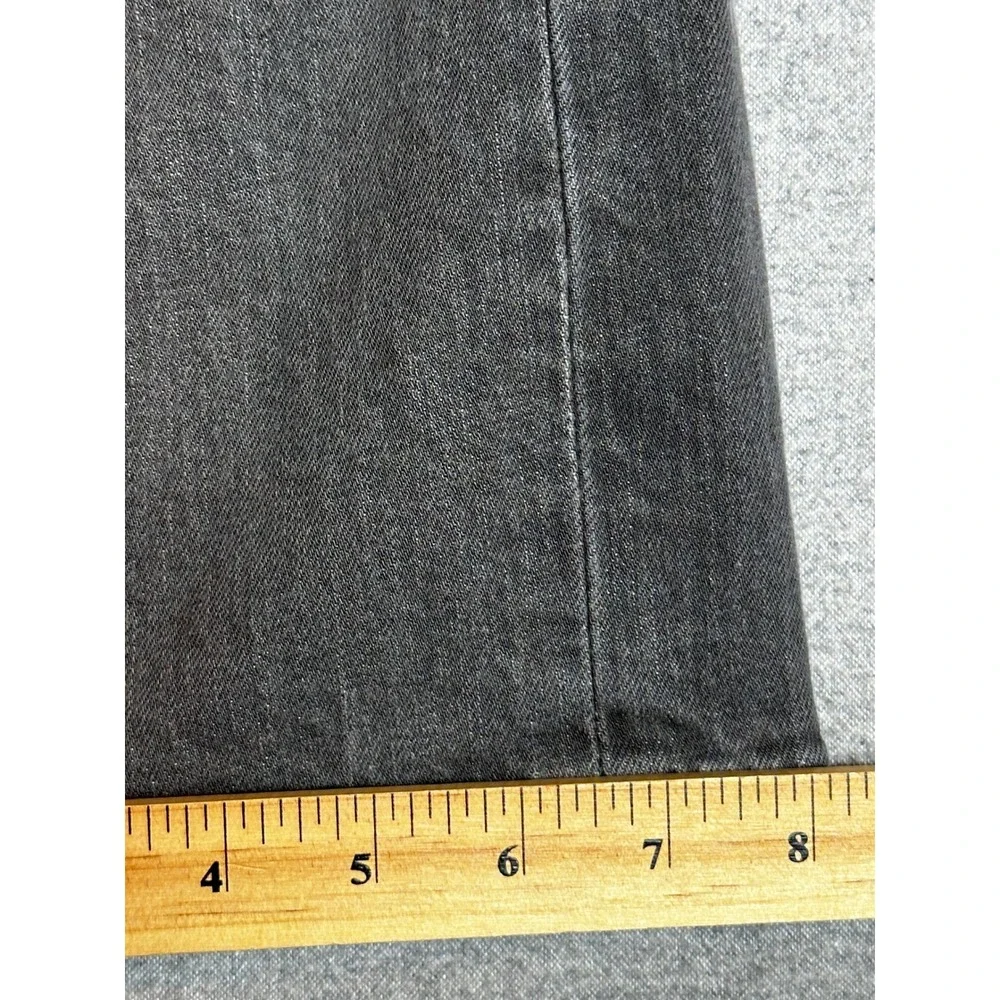 Levis 514 SJeans Mens 36x30 Gray Straight Faded Denim Pants